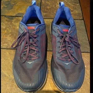 Hoka One One Men's Challenger ATR 5 Running Shoes - Dark Blue/High size 10 2E.